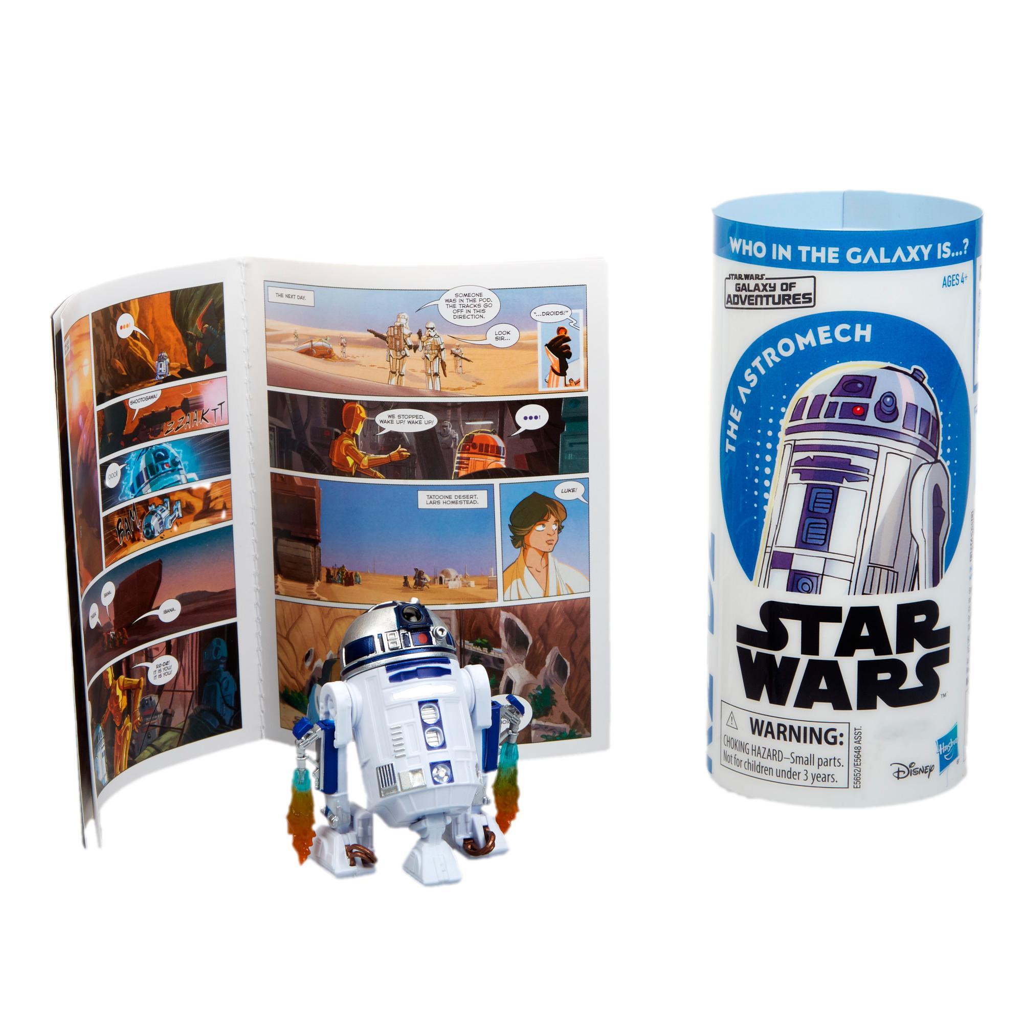 Star Wars Galaxy of Adventures R2-D2 Figure and Mini Comic product thumbnail 1