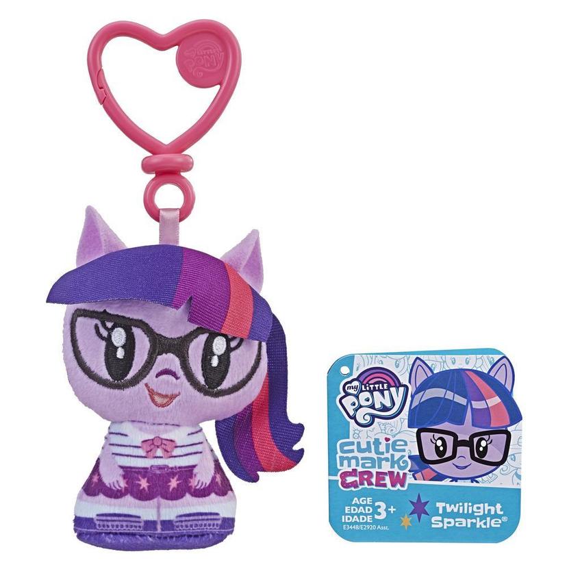 My Little Pony Cutie Mark Crew Twilight Sparkle Equestria Girls Plush Clip product image 1