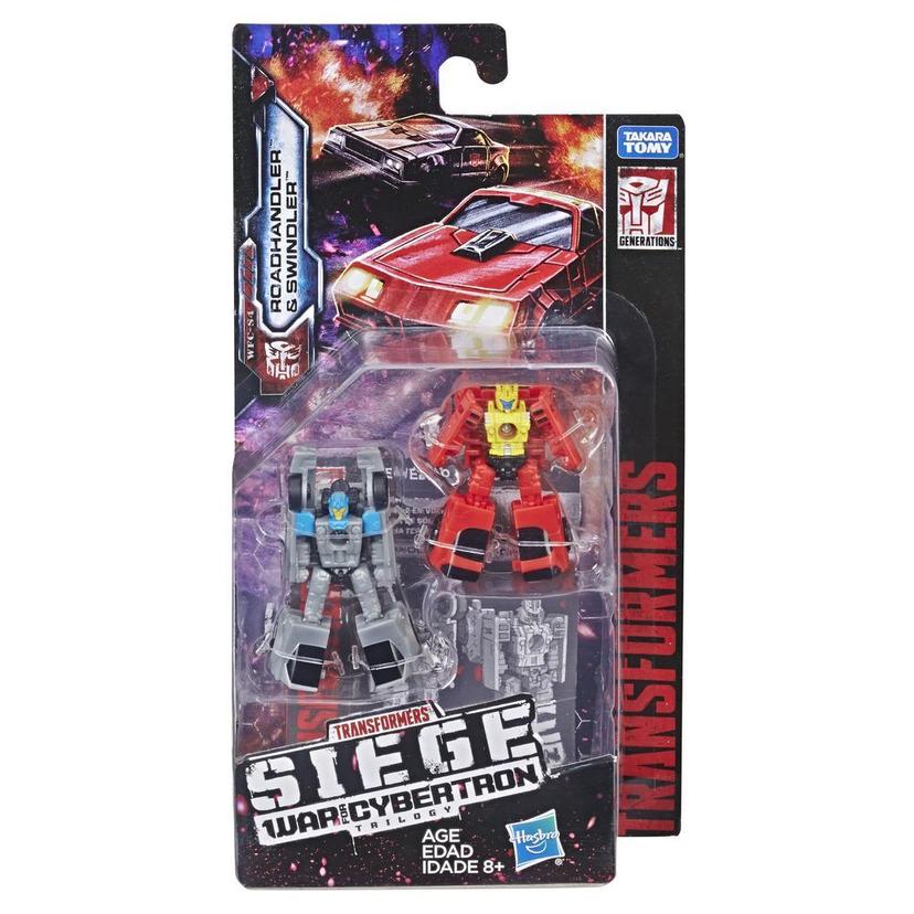 Transformers Generations War for Cybertron: Siege Micromaster WFC-S4 Autobot Race Car Patrol 2-pack Action Figure Toys product image 1
