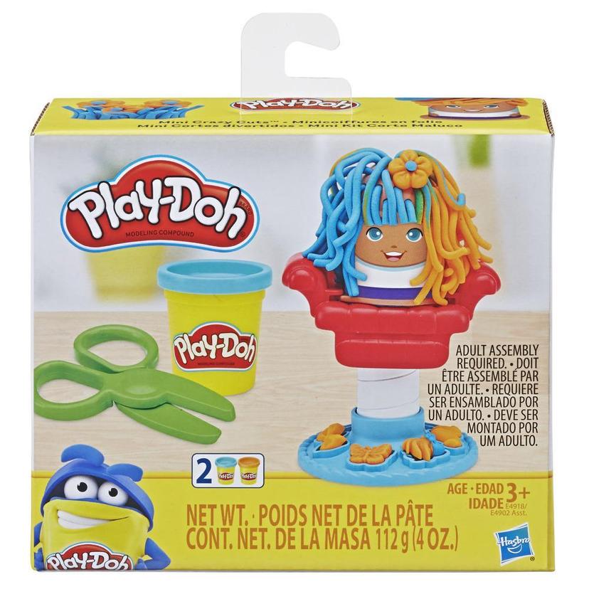 Play-Doh Mini Classics Crazy Cuts Barbershop Toy with 2 Non-Toxic Colors product image 1