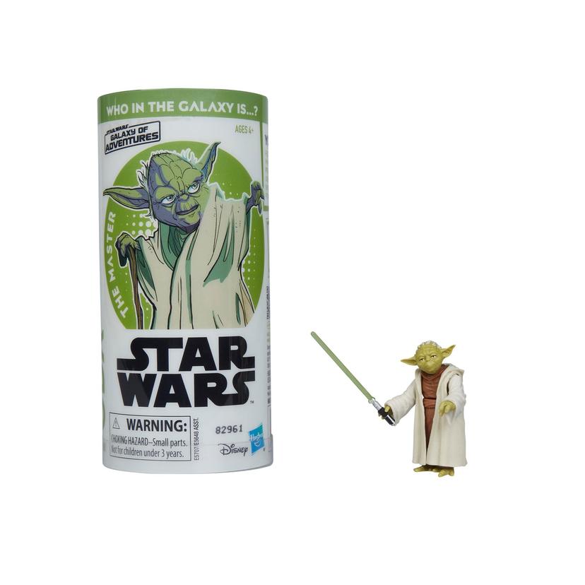 Star Wars Galaxy of Adventures Yoda Figure and Mini Comic product image 1