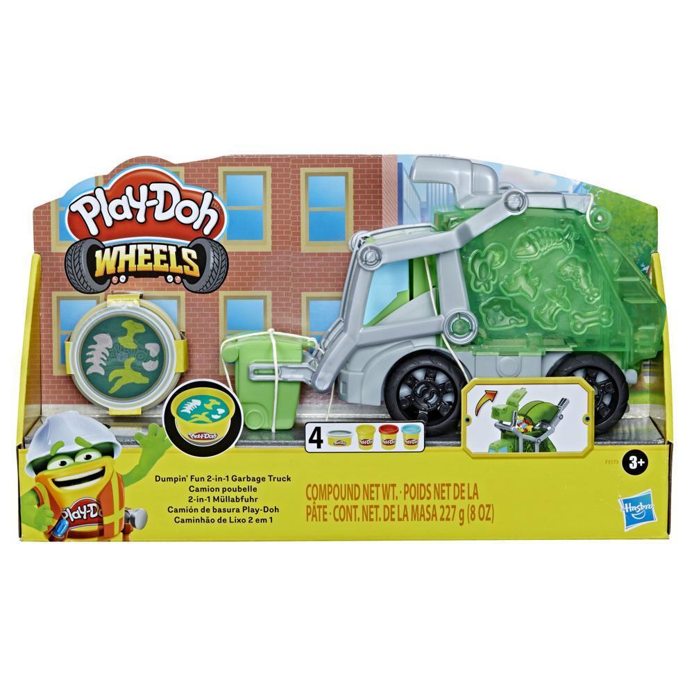 Play-Doh Wheels 2-in-1 Müllabfuhr product thumbnail 1