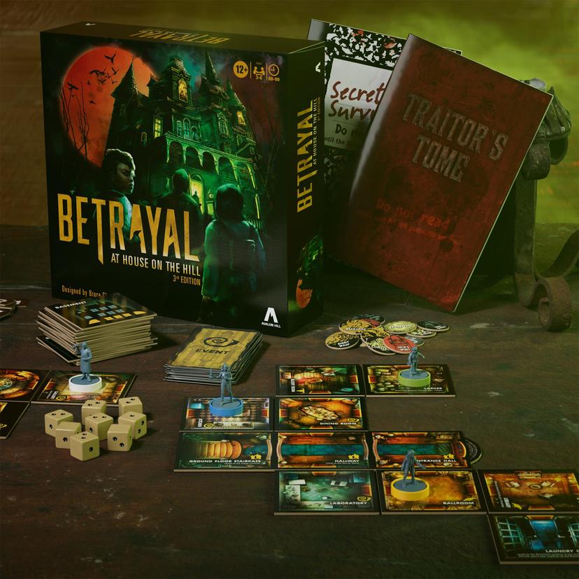Avalon Hill Betrayal at House on the Hill 3. Edition (deutsche Ausgabe) product image 1