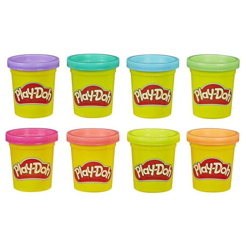 Play-Doh Neon Μη Τοξικά Πλαστοζυμαράκια με 8 Χρώματα product image 1