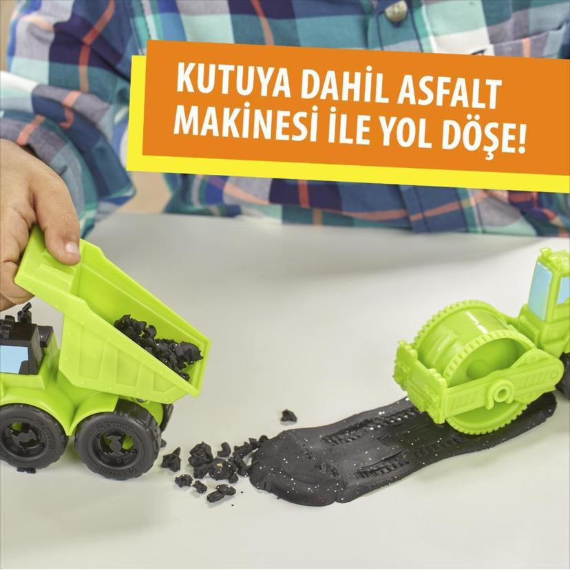 Play-Doh Wheels Οχήματα Κατασκευής Χαλικιών για Οδόστρωμα με Μη-Τοξικό υλικό της Play-Doh Πλαστοζυμαράκι με 3 Επιπλέον Χρώματα product image 1