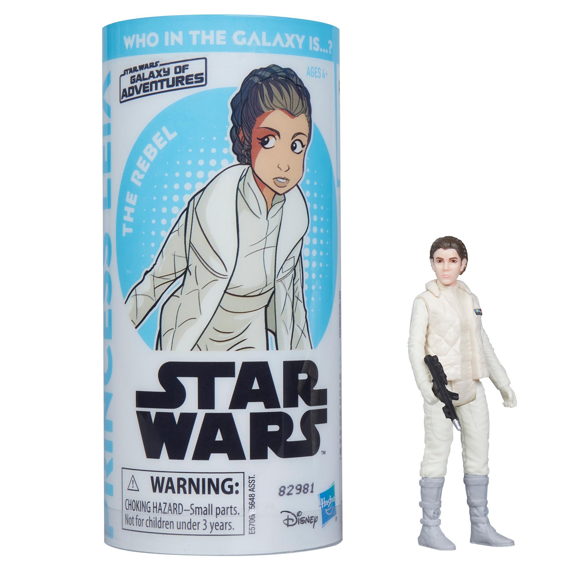 Star Wars Galaxy of Adventures Princess Leia Figure and Mini Comic product thumbnail 1