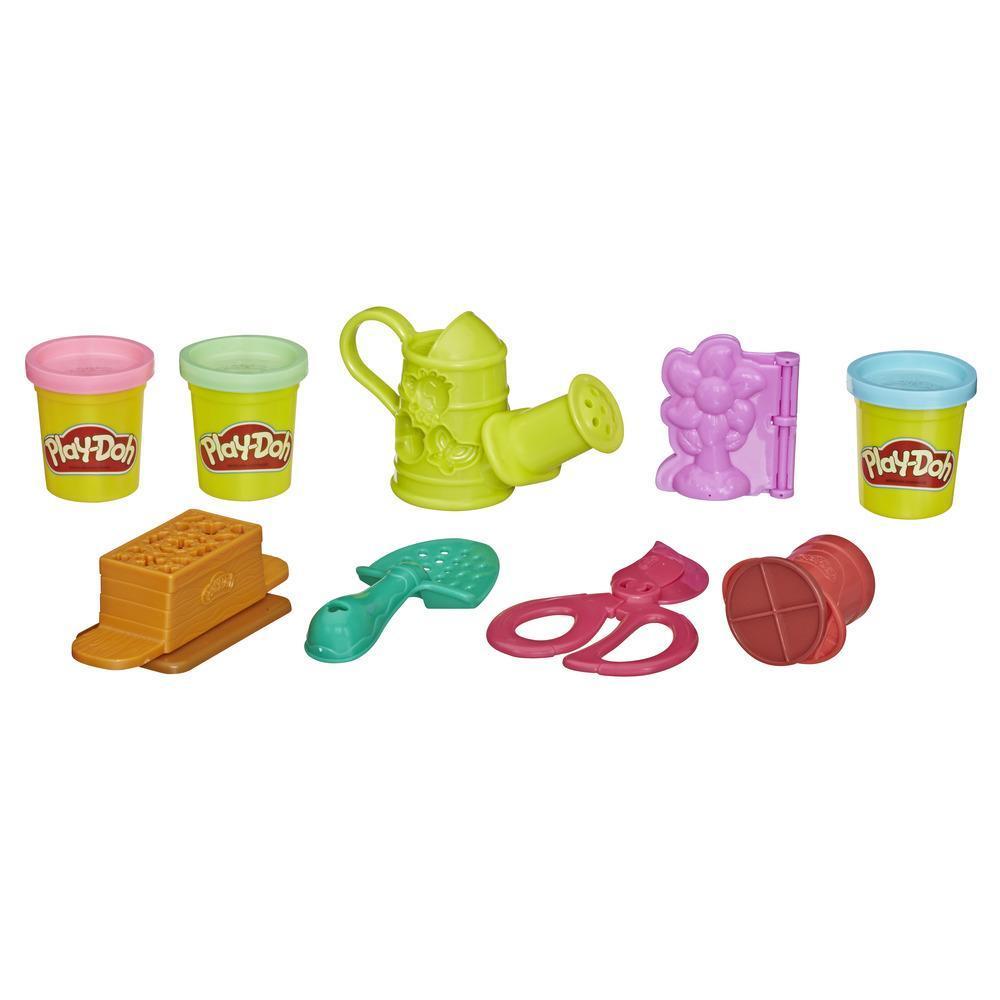 Play-Doh Growin' Garden Toy Gardening Tools Σετ για Παιδιά με 3 Μη Τοξικά Πλαστοζυμαράκια product thumbnail 1