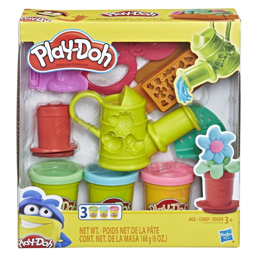Play-Doh Growin' Garden Toy Gardening Tools Σετ για Παιδιά με 3 Μη Τοξικά Πλαστοζυμαράκια product thumbnail 1