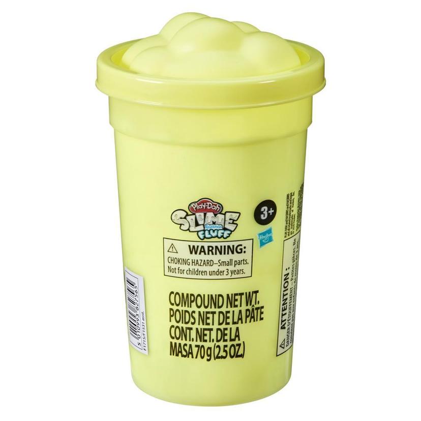 Play-Doh Slime Feathery Fluff Mega Can for Kids 3 Years and Up, Yellow Color, Non-Toxic, 4.25 Ounces product image 1