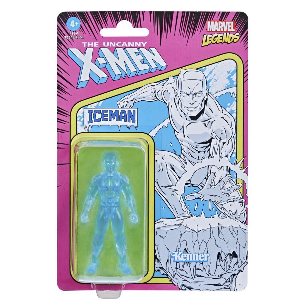 Hasbro Marvel Legends 3.75-inch Retro 375 Collection Iceman Action Figure Toy product thumbnail 1