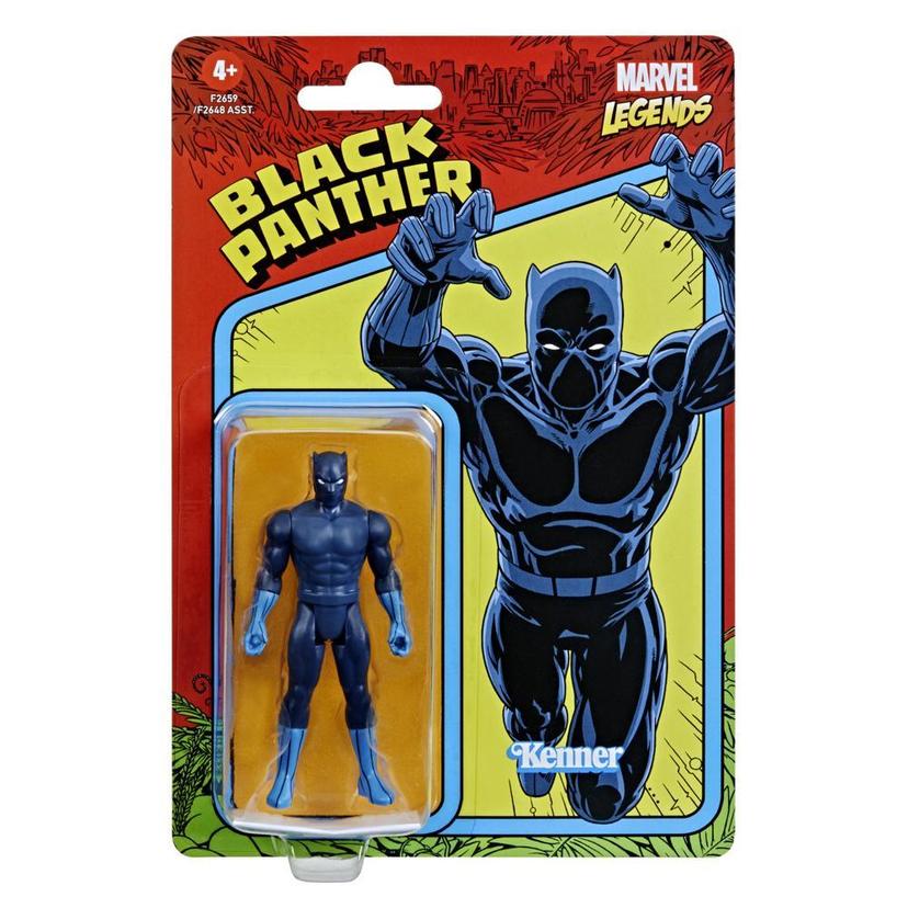 Hasbro Marvel Legends 3.75-inch Retro 375 Collection Black Panther Action Figure Toy product image 1