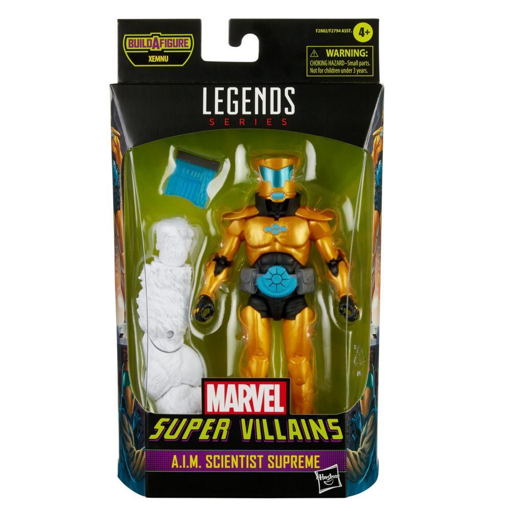 Hasbro Marvel Legends Series 6-inch Collectible Action A.I.M. Scientist Supreme Figure and 1 Accessory and 1 Build-A-Figure Part product thumbnail 1