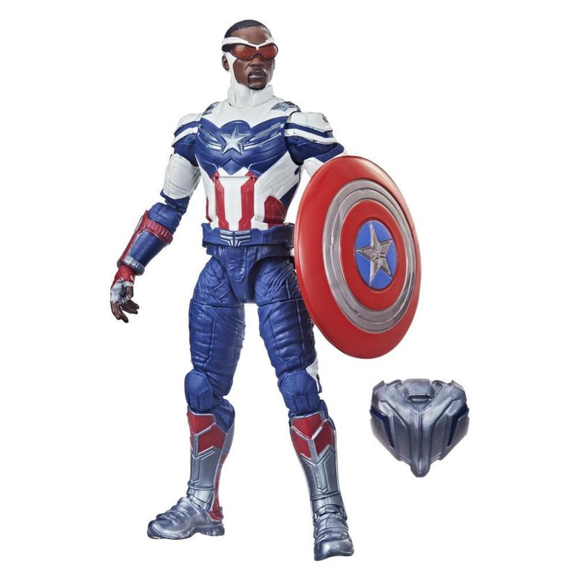 Hasbro Marvel Legends Series Avengers 6-inch Action Figure Toy Captain America And 4 Accessories, For Kids Age 4 And Up product image 1