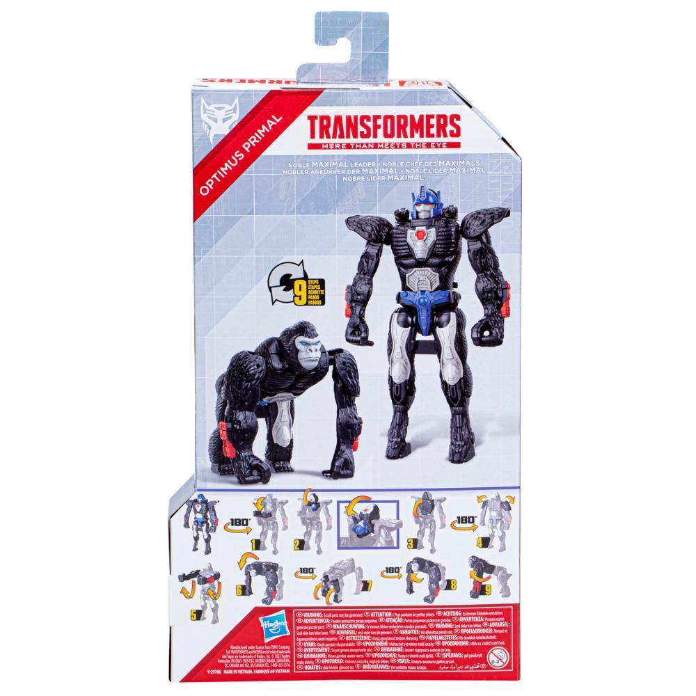 Transformers Toys Authentics Titan Changers Optimus Primal Action Figure - For Kids Ages 6 and Up, 11-inch product thumbnail 1