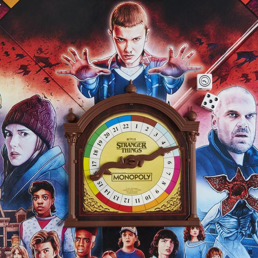 Monopoly: Netflix Stranger Things Edition Board Game for Adults and Teens Ages 14+, Game for 2-6 Players product image 1