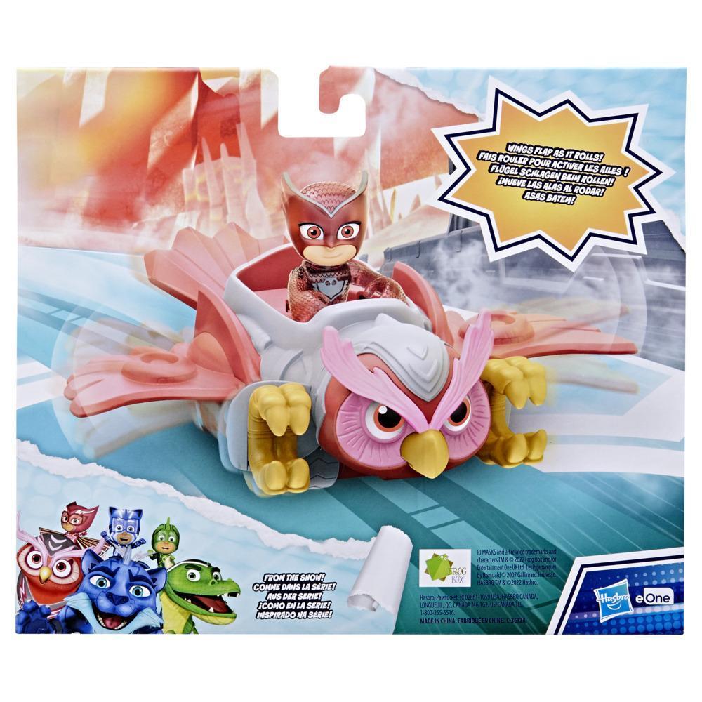 PJ Masks Animal Power Owlette Animal Rider Deluxe Vehicle Preschool Toy, Includes Owlette Action Figure, Ages 3 and Up product thumbnail 1