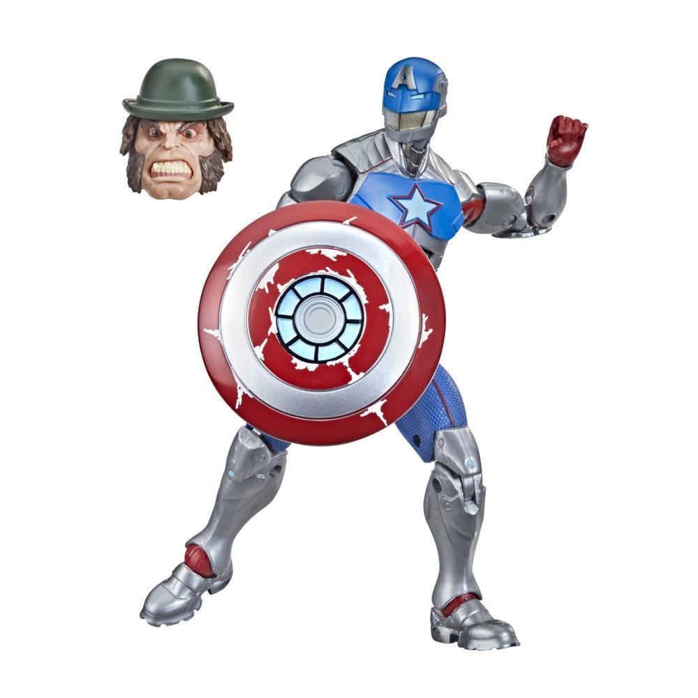 Hasbro Marvel Legends Series 6-inch Collectible Civil Warrior Action Figure Toy For Age 4 and Up With Shield Accessory product thumbnail 1