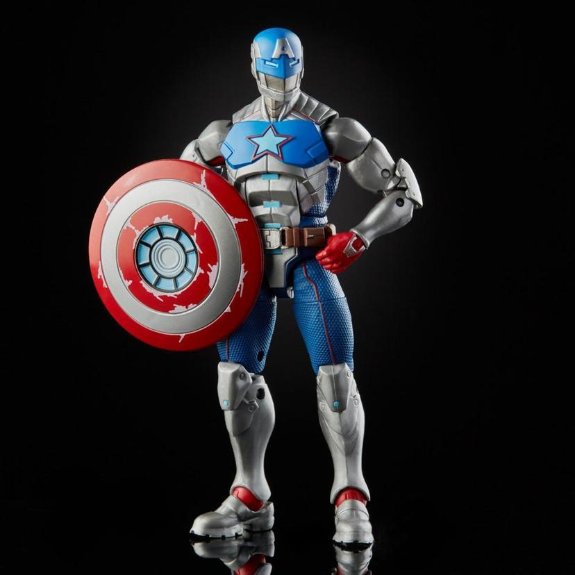 Hasbro Marvel Legends Series 6-inch Collectible Civil Warrior Action Figure Toy For Age 4 and Up With Shield Accessory product image 1