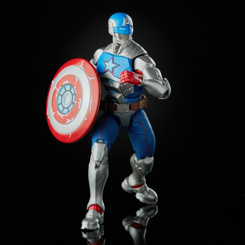 Hasbro Marvel Legends Series 6-inch Collectible Civil Warrior Action Figure Toy For Age 4 and Up With Shield Accessory product thumbnail 1