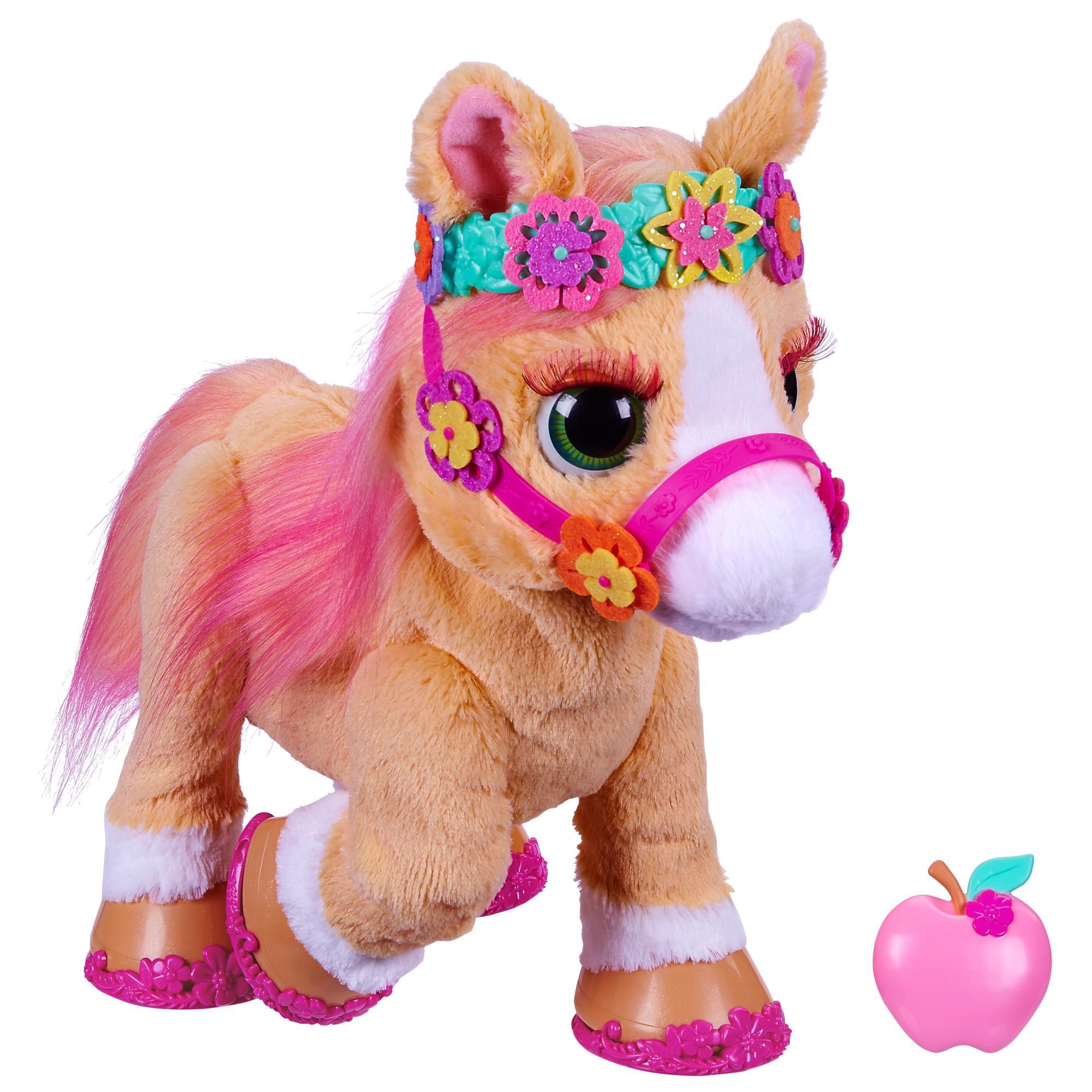 furReal Cinnamon, My Stylin’ Pony Toy; 14-Inch Electronic Pet, 80+ Sounds and Reactions; 26 Accessories; Ages 4 and Up product thumbnail 1