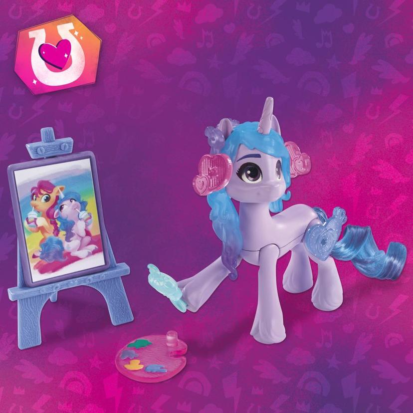 My Little Pony: Make Your Mark Toy Cutie Mark Magic Izzy Moonbow - 3-Inch Hoof to Heart Pony for Kids Ages 5 and Up product image 1