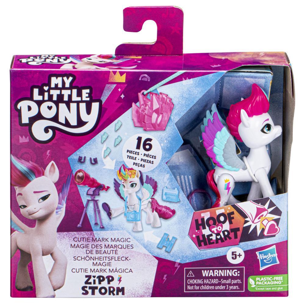 My Little Pony: Make Your Mark Toy Cutie Mark Magic Zipp Storm - 3-Inch Hoof to Heart Pony for Kids Ages 5 and Up product thumbnail 1