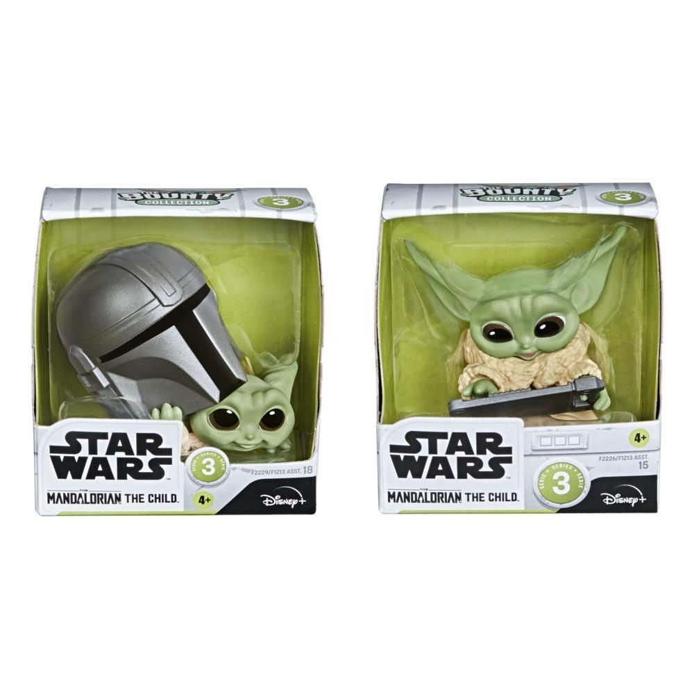 Star Wars The Bounty Collection Series 3 The Child Figures Helmet Peeking, Datapad Tablet Posed Toys 2-Pack, 4 and Up product thumbnail 1