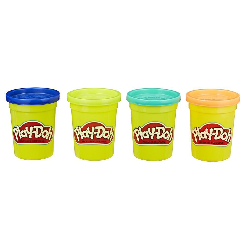 Play-Doh 4-Pack of 4-Ounce Cans (Wild Colors) product thumbnail 1