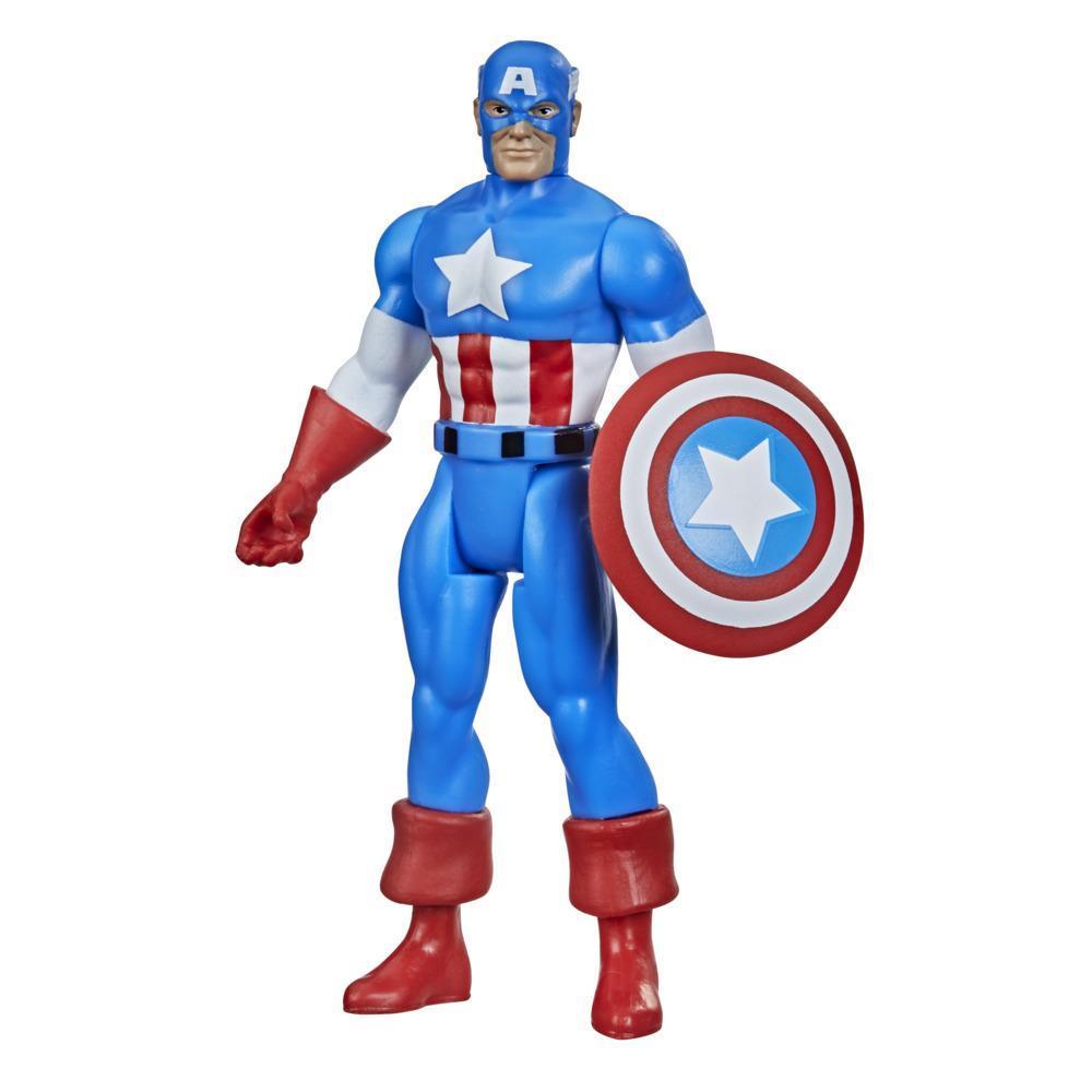 Hasbro Marvel Legends Series 3.75-inch Retro 375 Collection Captain America Action Figure Toy product thumbnail 1