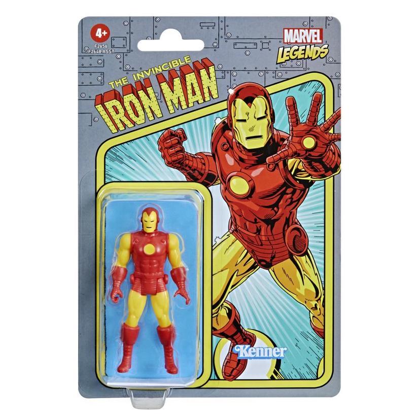 Hasbro Marvel Legends Retro 375 Collection Iron Man Action Figure Toy product image 1