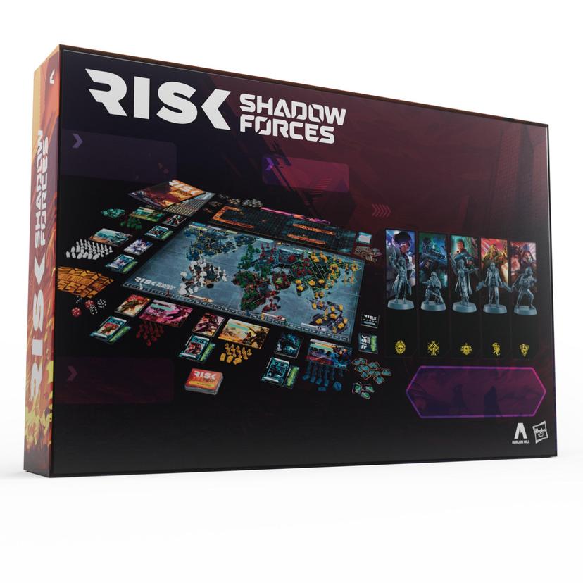 Risk Shadow Forces Strategy Game, Legacy Board Game, Board Game for Adults and Family Ages 13+, For 3-5 Players, Avalon Hill product image 1
