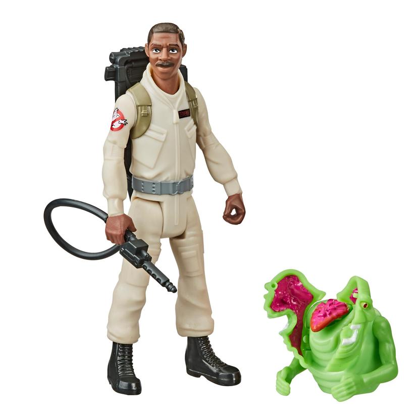 Ghostbusters Fright Features Winston Zeddemore Figure with Interactive Slimer Figure and Accessory, Kids Ages 4 and Up product image 1