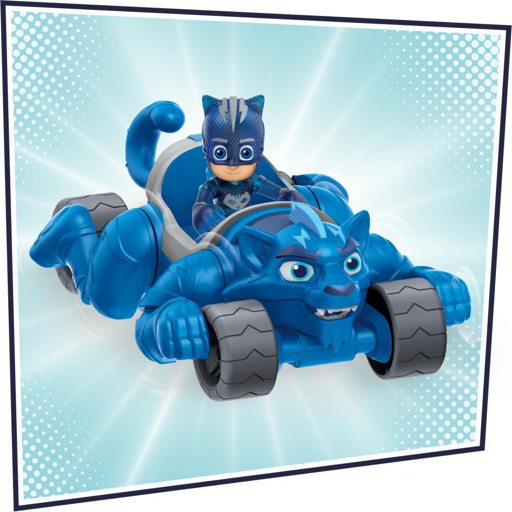 PJ Masks Animal Power Catboy Animal Rider Deluxe Vehicle Preschool Toy, Includes Catboy Action Figure, Ages 3 and Up product thumbnail 1