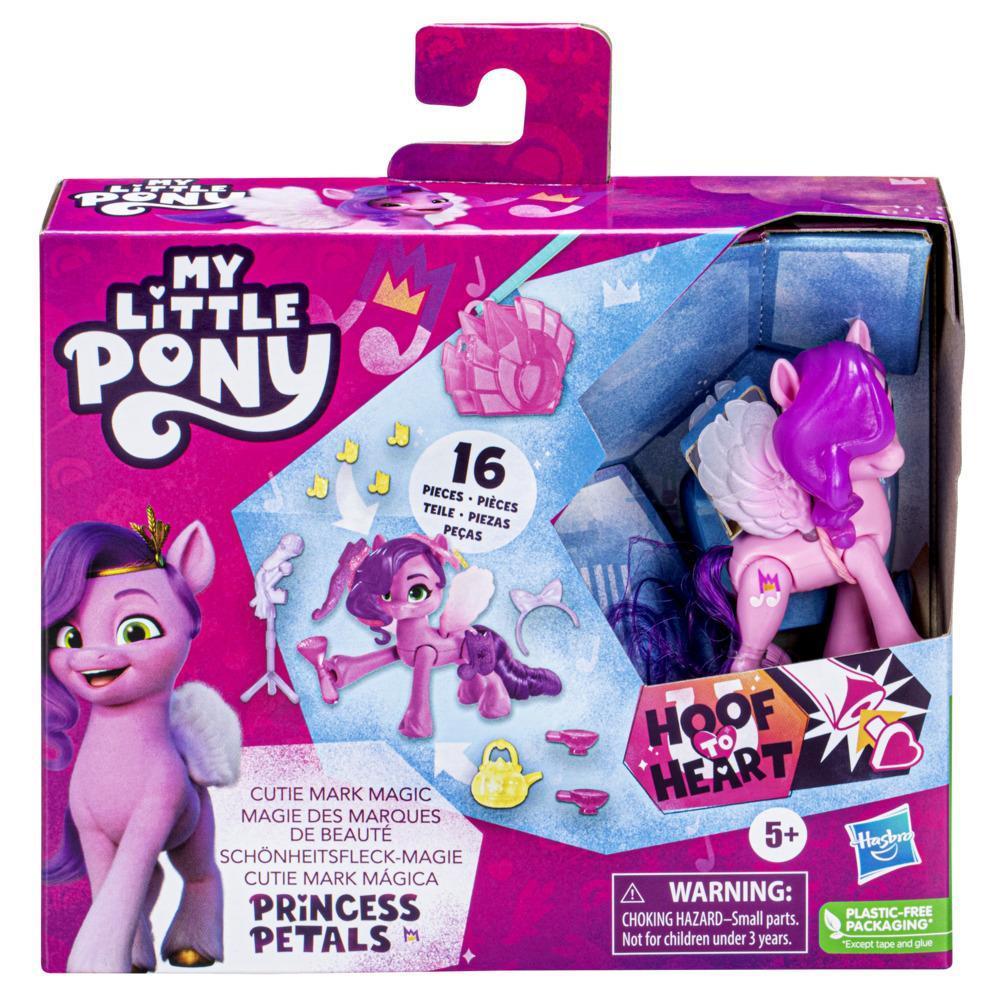 My Little Pony: Make Your Mark Toy Cutie Mark Magic Princess Pipp Petals - 3-Inch Hoof to Heart Pony, Kids Ages 5 and Up product thumbnail 1