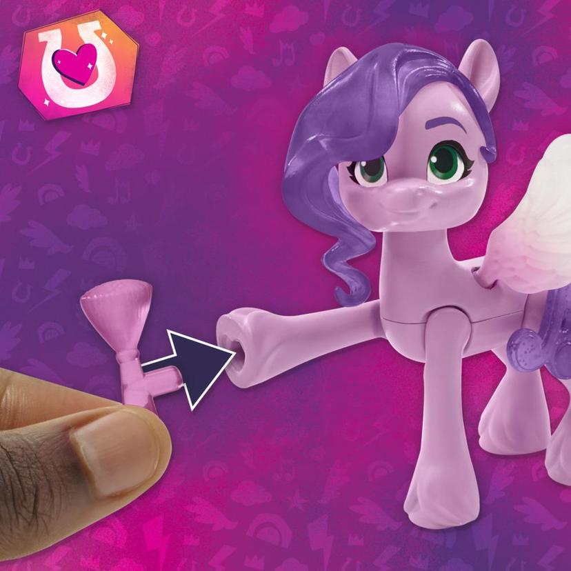 My Little Pony: Make Your Mark Toy Cutie Mark Magic Princess Pipp Petals - 3-Inch Hoof to Heart Pony, Kids Ages 5 and Up product image 1