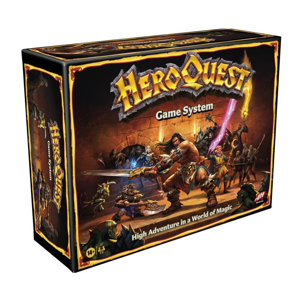 Avalon Hill HeroQuest Game System, Fantasy Miniature Dungeon Crawler Tabletop Adventure Game, Ages 14 and Up 2-5 Players product thumbnail 1