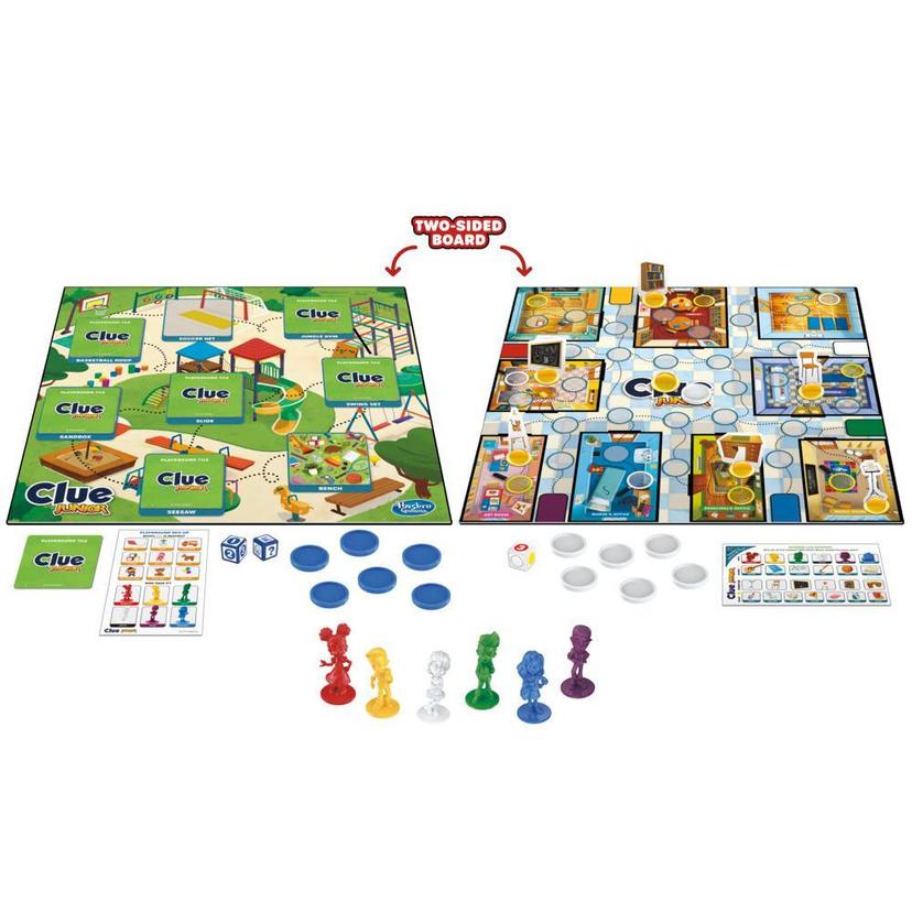 Clue Junior Game, 2-Sided Gameboard, 2 Games in 1, Clue Mystery Game for Ages 4+ product image 1