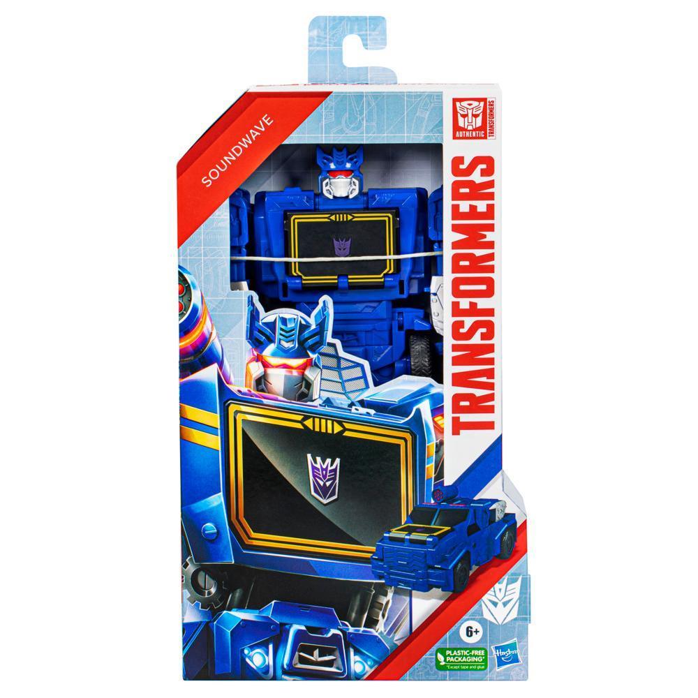 Transformers Toys Authentics Titan Changer Soundwave 11” Action Figure, Robot Toys for Kids Ages 6 and Up product thumbnail 1