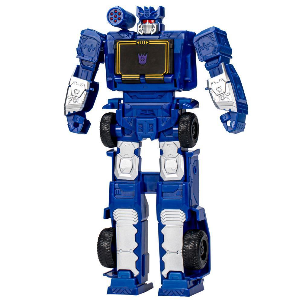 Transformers Toys Authentics Titan Changer Soundwave 11” Action Figure, Robot Toys for Kids Ages 6 and Up product thumbnail 1