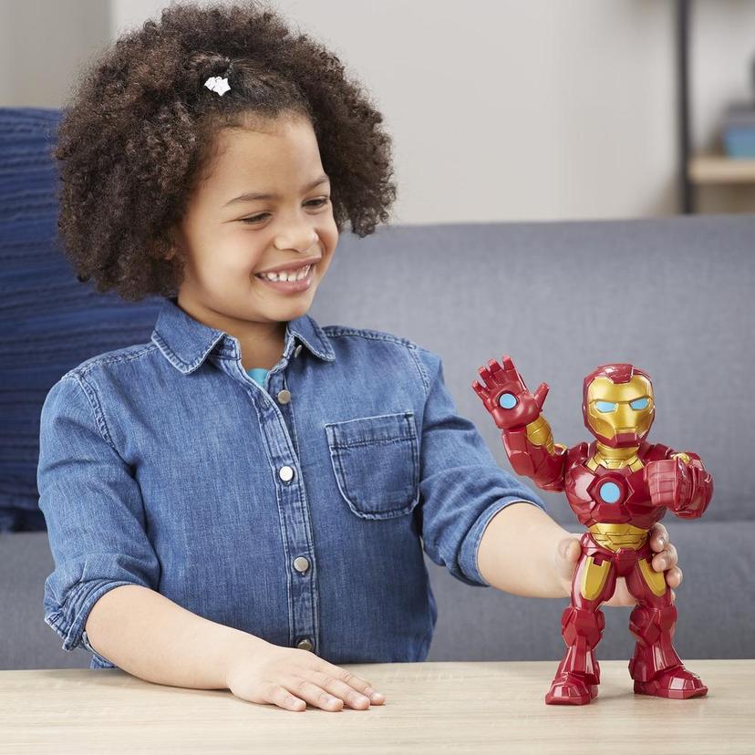 Playskool Heroes Marvel Super Hero Adventures Mega Mighties Iron Man Collectible 10-Inch Action Figure product image 1