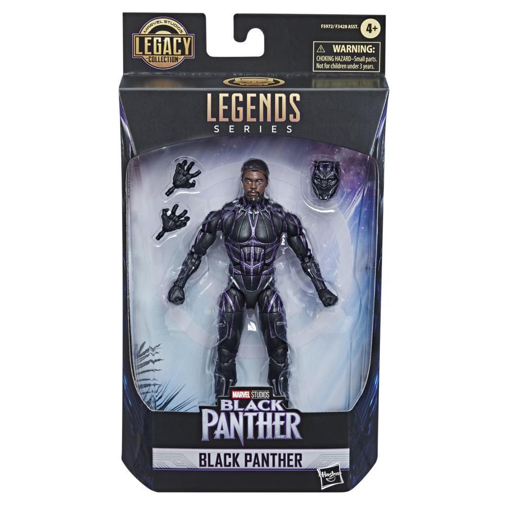Marvel Legends Black Panther Legacy Collection Black Panther 6-inch Action Figure Collectible Toy product thumbnail 1