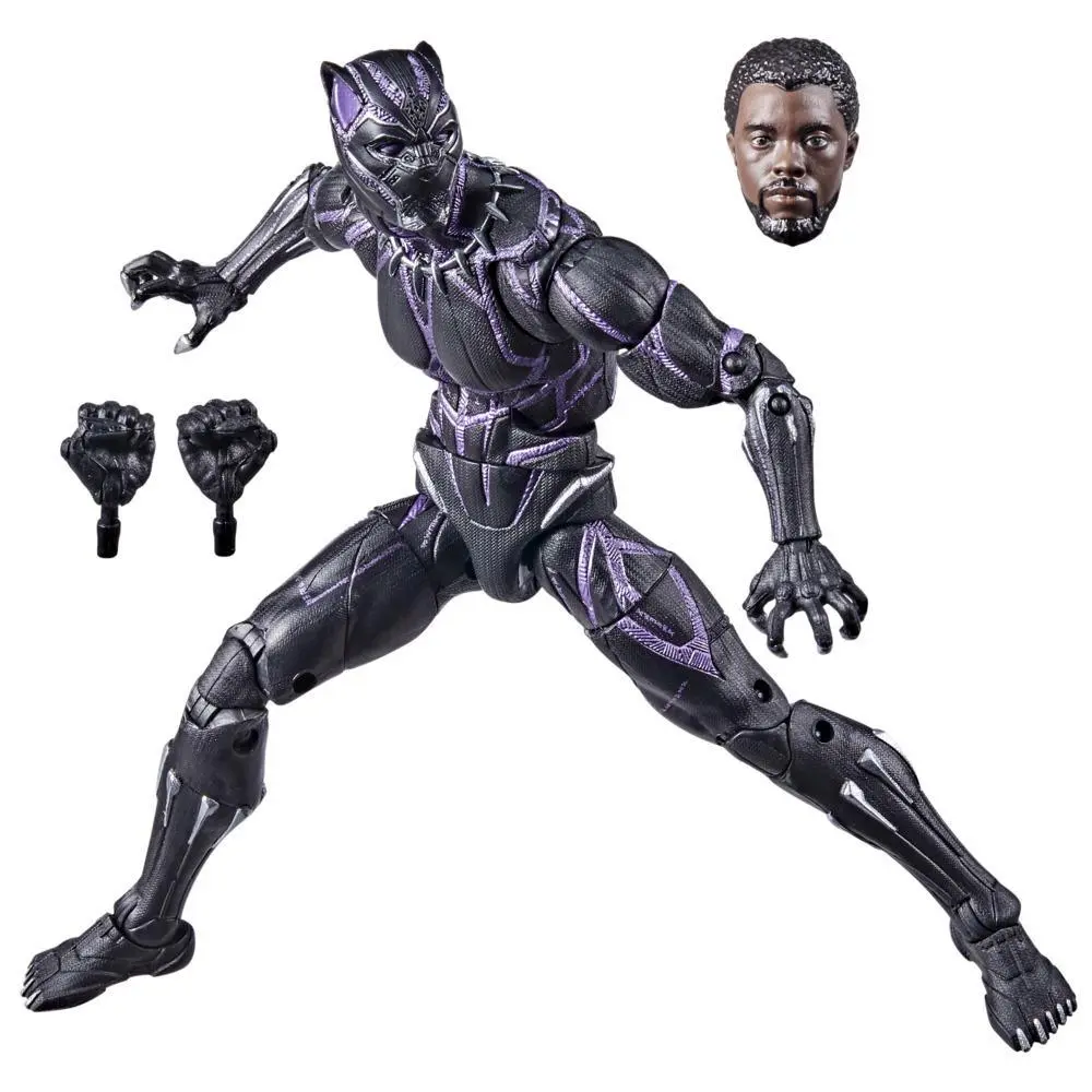 Marvel Legends Black Panther Legacy Collection Black Panther 6-inch Action Figure Collectible Toy product thumbnail 1