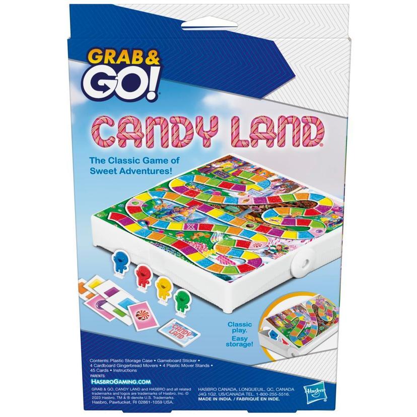 Candy Land Grab and Go Game for Ages 3 and Up, Travel Game - Hasbro Games