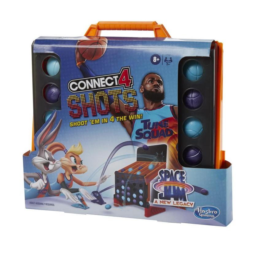 Connect 4 Shots: Space Jam A New Legacy Edition Game for 2 or More Players,  for Kids Ages 8 and Up - Hasbro Games