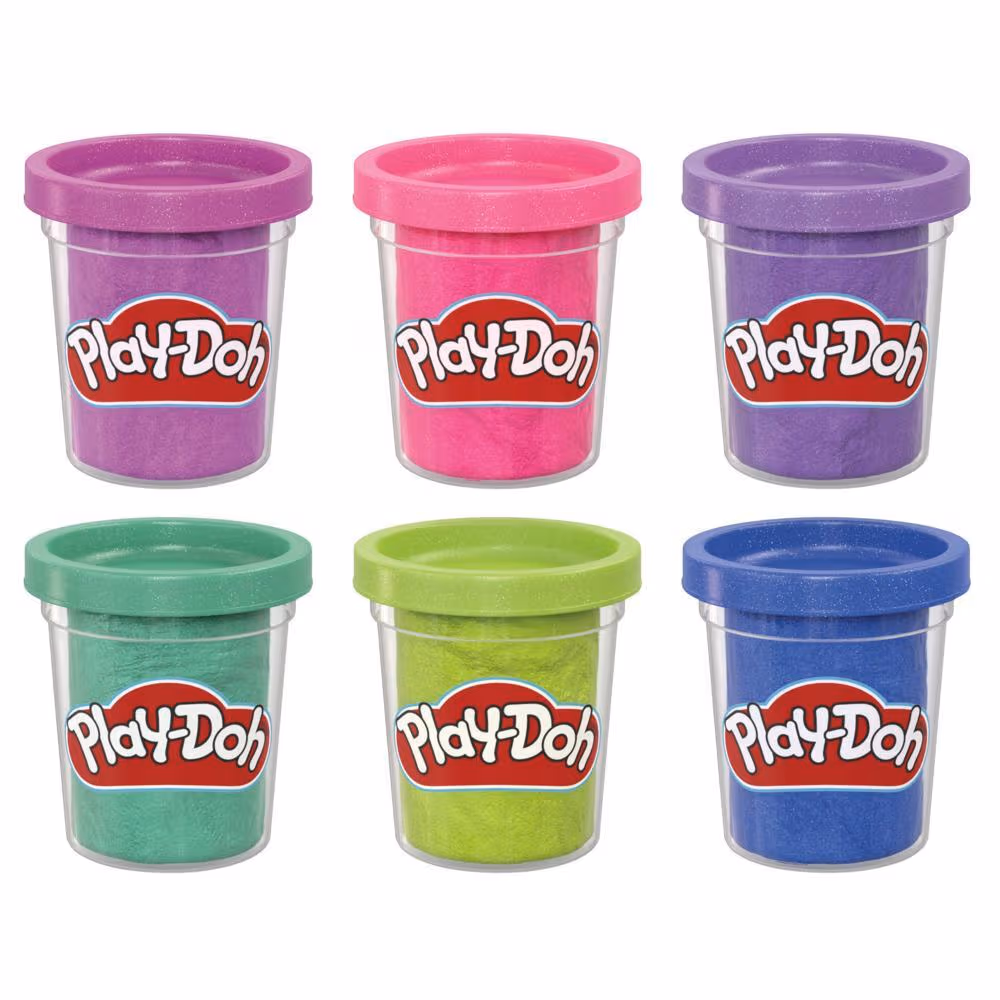 Play-Doh Pack Sparkle Collection Arts and Crafts Toys Play-Doh