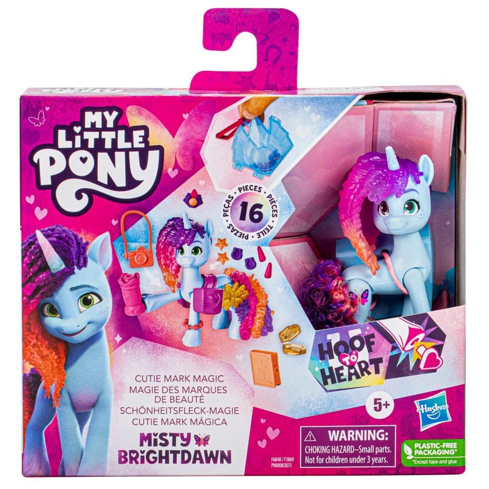 My Little Pony Toys Misty Brightdawn Cutie Mark Magic Doll, Toy
