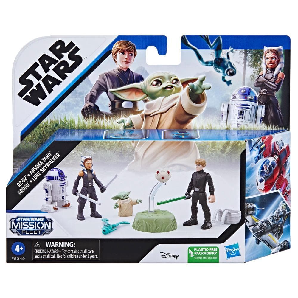 Star Wars Mission Fleet, Grogu Action Figure Set, Star Wars Toys