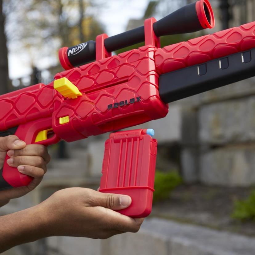 Nerf Roblox Zombie Attack: Viper Strike Dart Blaster, Code to Redeem  Exclusive Virtual Item, Clip, 6 Nerf Elite Darts - Nerf