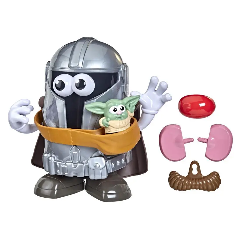 Potato Head The Yamdalorian and the Tot, Potato Head Toy for Kids Ages 2  and Up, Star Wars-Inspired Toy - Mr Potato Head