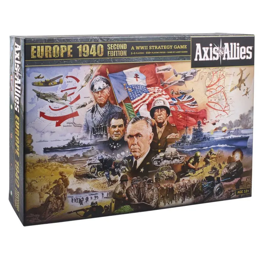 Avalon Hill Axis & Allies Pacific 1940 WWII Strategy Board Game for Kids  and Family Ages 12 and Up 